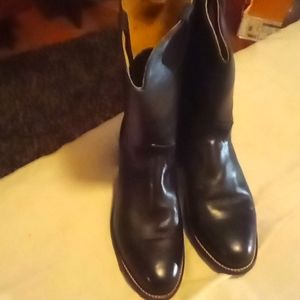 Men's Black Cowboy Boots